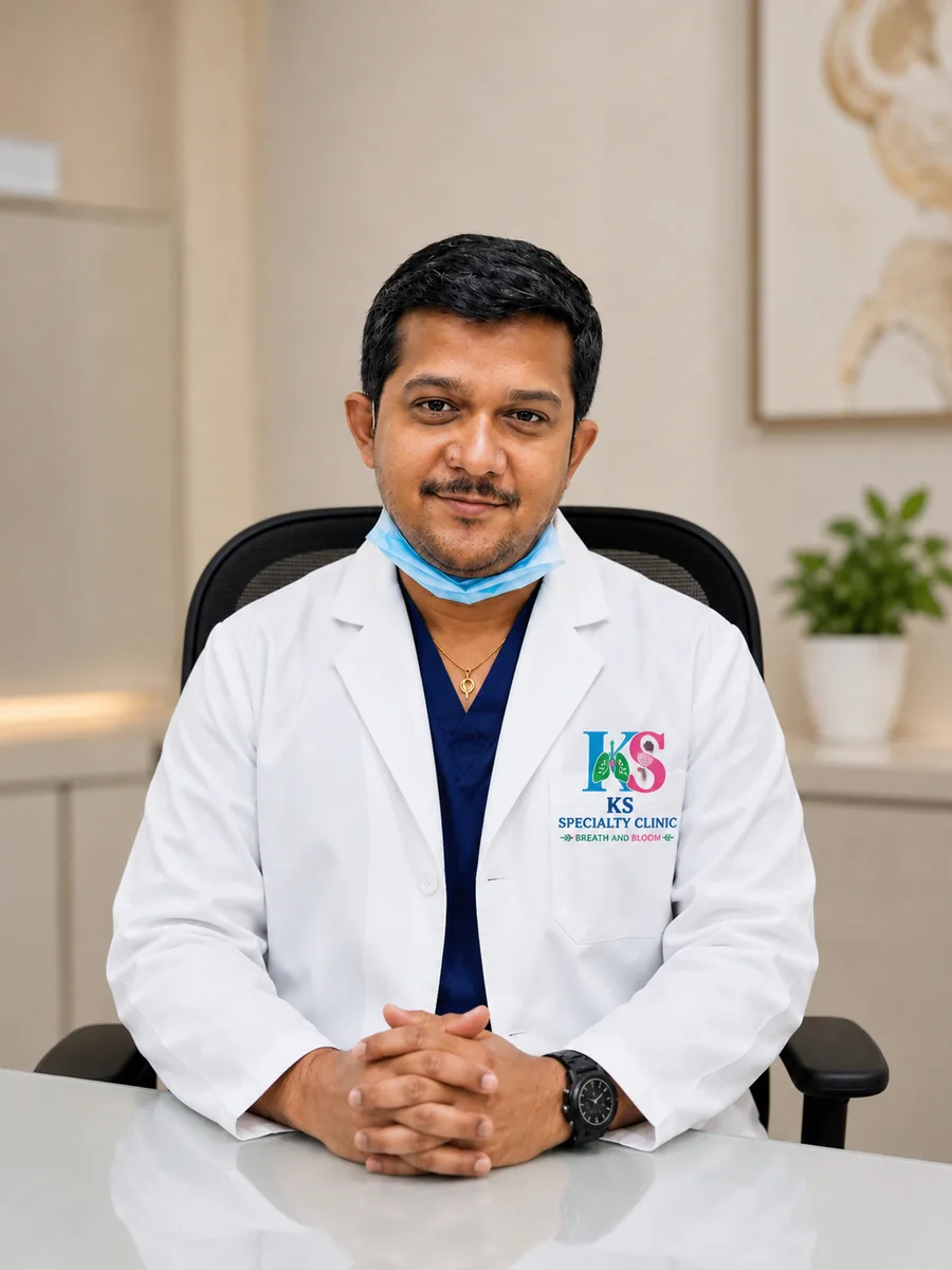Dr M Kasi, Consultant Pulmonologist and Critical Care Specialist